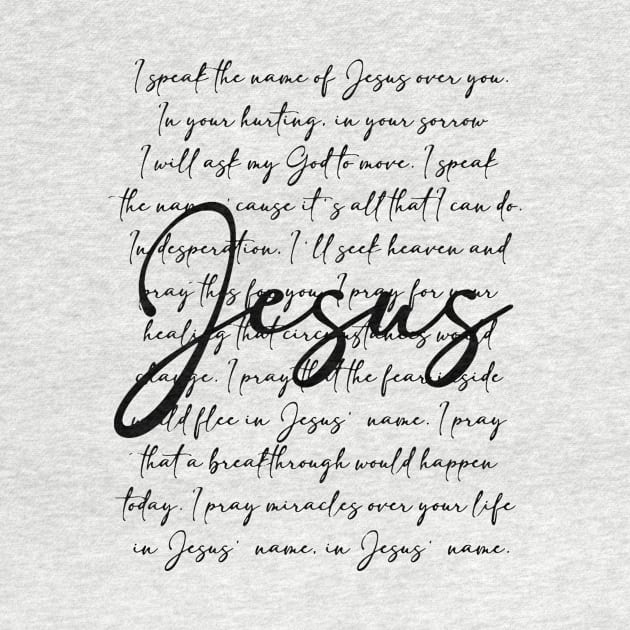 I Speak The Name Of Jesus by TDH210